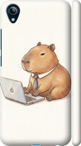 Чехол для Vivo Y91C Funny Capybara CEO Working (Разноцветный)