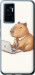 Чехол для Vivo V23e Funny Capybara CEO Working (Разноцветный)
