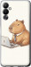 Чохол для Tecno Pova 4 LG7n Funny Capybara CEO Working (Різнокольоровий)