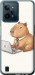 Чохол для Realme C31 Funny Capybara CEO Working (Різнокольоровий)