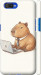 Чехол для Realme C2 Funny Capybara CEO Working (Разноцветный)