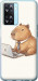 Чохол для Oppo A57s Funny Capybara CEO Working (Різнокольоровий)