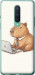Чехол для OnePlus 8 Funny Capybara CEO Working (Разноцветный)