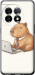 Чехол для OnePlus 11 Funny Capybara CEO Working (Разноцветный)
