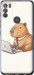 Чехол для Motorola G50 Funny Capybara CEO Working (Разноцветный)