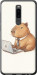 Чехол для Meizu Note 8 Funny Capybara CEO Working (Разноцветный)