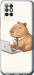 Чохол для Infinix Note 8 Funny Capybara CEO Working (Різнокольоровий)