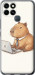 Чехол для Infinix Smart 6 Funny Capybara CEO Working (Разноцветный)