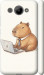 Чехол для Huawei Y3 2017 Funny Capybara CEO Working (Різнокольоровий)
