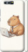 Чехол для Huawei Honor 9 Funny Capybara CEO Working (Разноцветный)