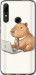 Чохол для Huawei P Smart Z Funny Capybara CEO Working (Різнокольоровий)