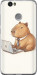 Чохол для Huawei Nova Funny Capybara CEO Working (Різнокольоровий)