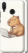 Чехол для Huawei Nova 3 Funny Capybara CEO Working (Разноцветный)