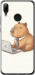 Чехол для Huawei Nova 3 Funny Capybara CEO Working (Разноцветный)