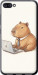 Чохол для Asus ZenFone 4 Max ZC554KL Funny Capybara CEO Working (Різнокольоровий)