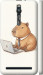 Чехол для Asus Zenfone 2 ZE551ML Funny Capybara CEO Working (Разноцветный)