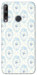 Чехол Голубая классика для Huawei P40 Lite E