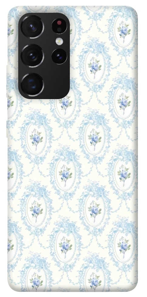 Чехол Голубая классика для Galaxy S21 Ultra