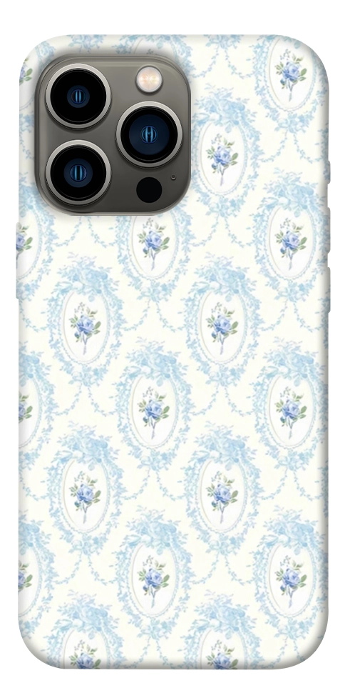 Чехол Голубая классика для iPhone 13 Pro