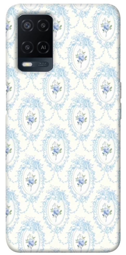 Чехол Голубая классика для Oppo A54 4G