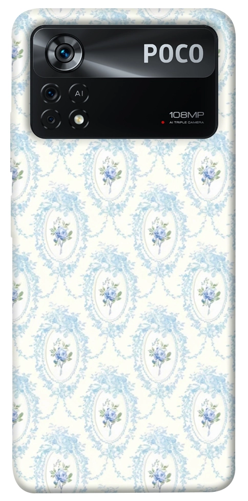 Чехол Голубая классика для Xiaomi Poco X4 Pro