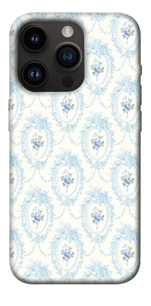 Чохол Блакитна класика для iPhone 14 Pro