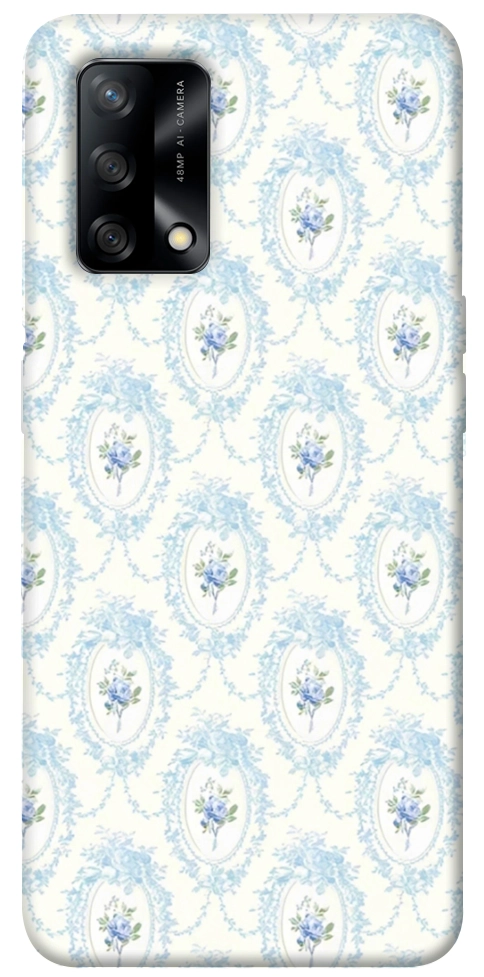 Чохол Блакитна класика для Oppo F19