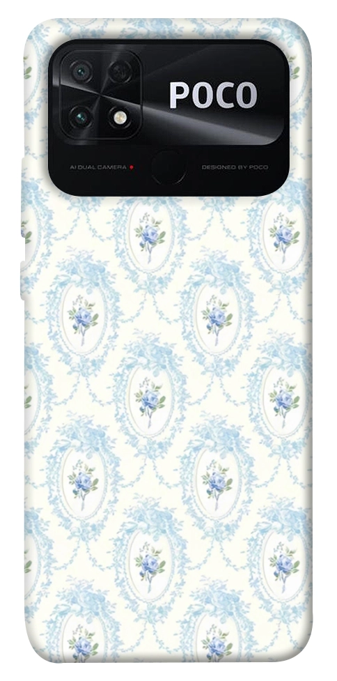Чехол Голубая классика для Xiaomi Poco C40