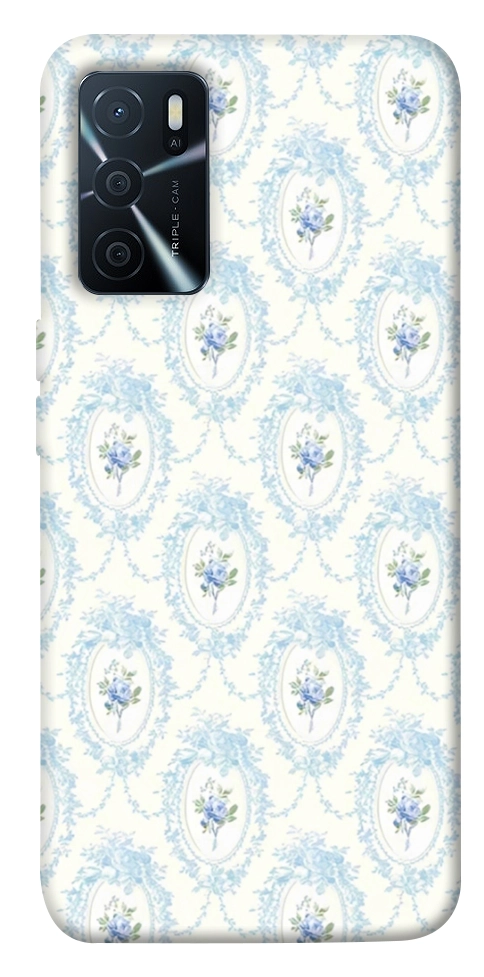 Чехол Голубая классика для Oppo A16
