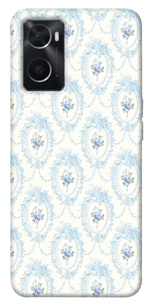 Чехол Голубая классика для Oppo A76 4G