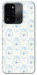 Чехол Голубая классика для TECNO Spark 8C