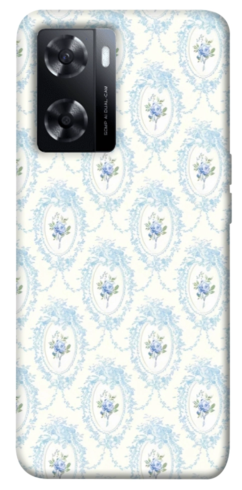 Чохол Блакитна класика для Oppo A57s