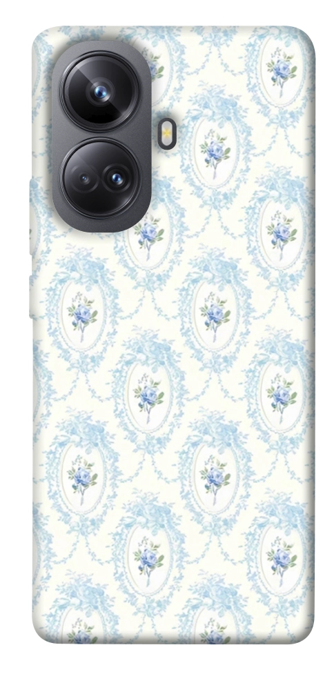 Чехол Голубая классика для Realme 10 Pro+
