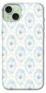 Чехол Голубая классика для iPhone 15 Plus