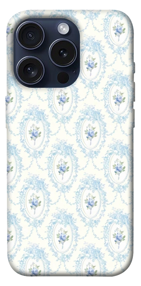 Чохол Блакитна класика для iPhone 15 Pro
