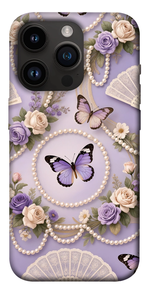 Чехол Викторианская нежность для iPhone 14 Pro
