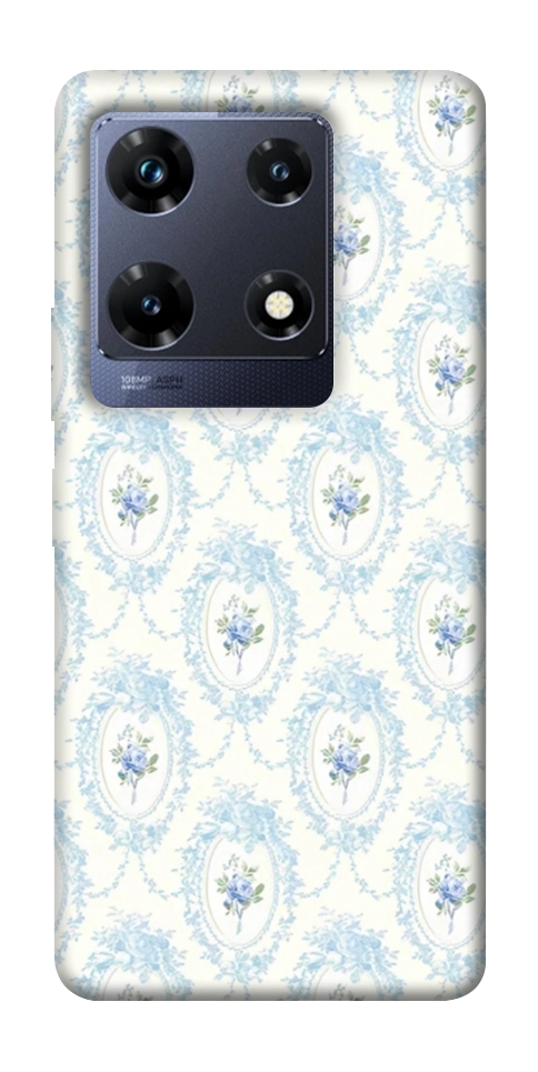 Чехол Голубая классика для Infinix Note 30 Pro NFC