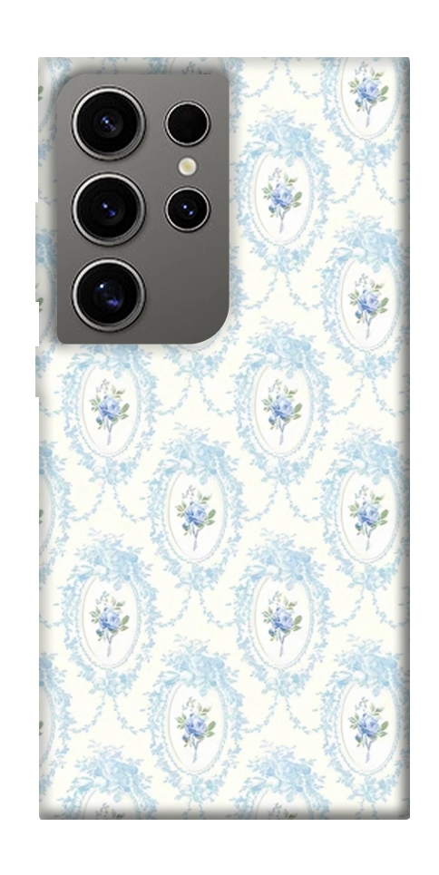 Чехол Голубая классика для Galaxy S24 Ultra