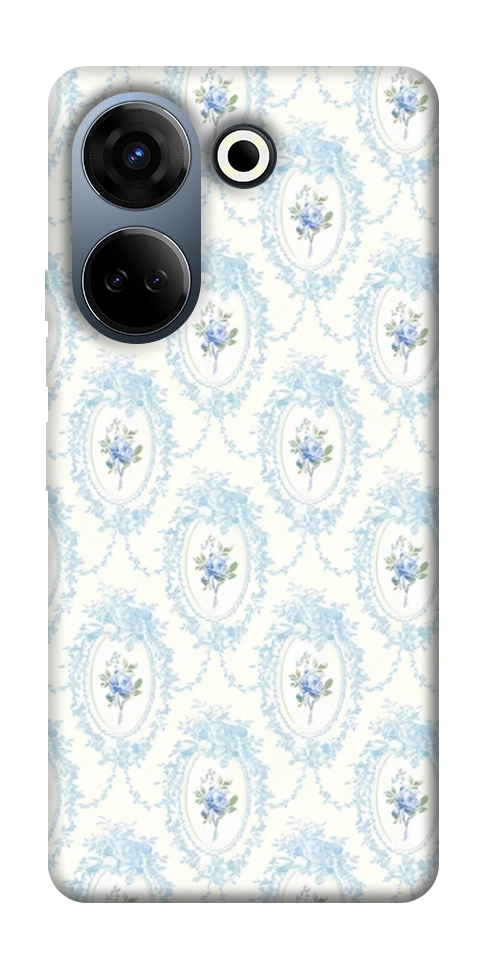 Чехол Голубая классика для TECNO Camon 20 Pro (CK7n)
