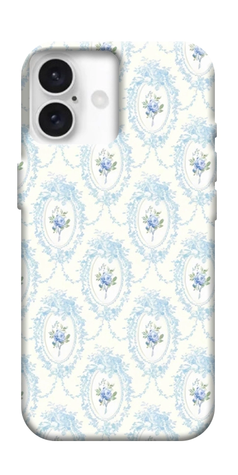 Чехол Голубая классика для iPhone 16