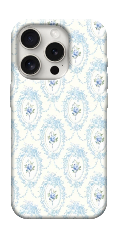 Чехол Голубая классика для iPhone 16 Pro Max
