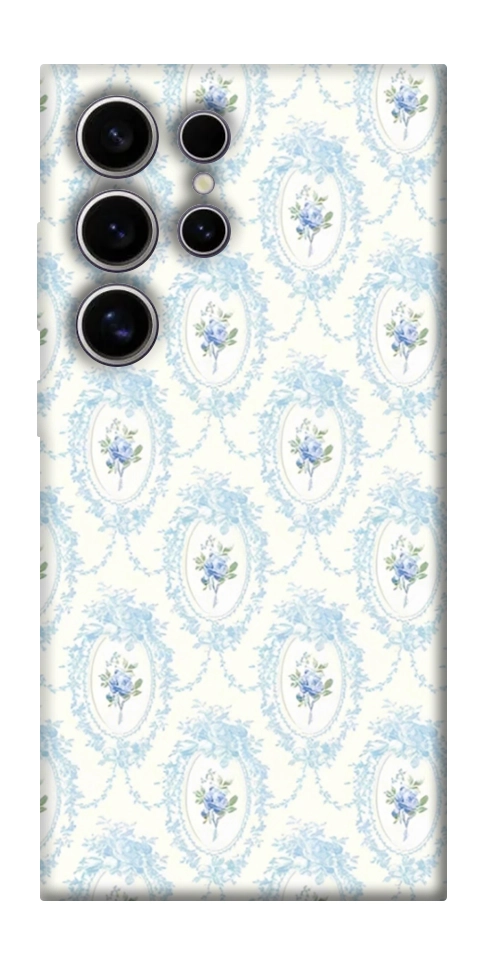 Чехол Голубая классика для Galaxy S25 Ultra