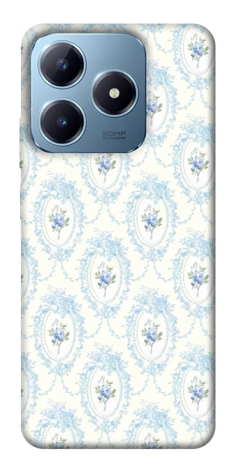 Чехол Голубая классика для Realme C63 4G