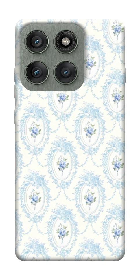 Чехол Голубая классика для Motorola Edge 60 Pro