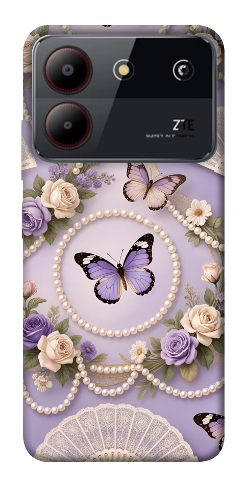 Чехол Викторианская нежность для ZTE Blade A54 4G