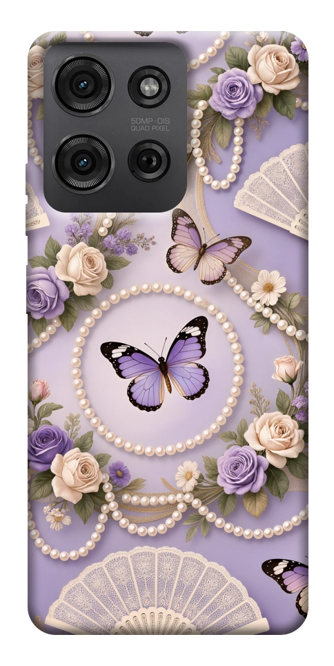 Чехол Викторианская нежность для Motorola Moto G75 5G