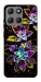 Чехол Flowers on black для Motorola Moto G15 Power