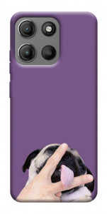 Чехол Мопс для Motorola Moto G15 Power
