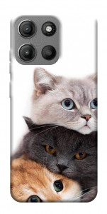 Чехол Три кота для Motorola Moto G15 Power