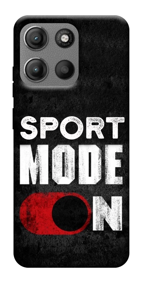 Чехол Sport mode on для Motorola Moto G15 Power
